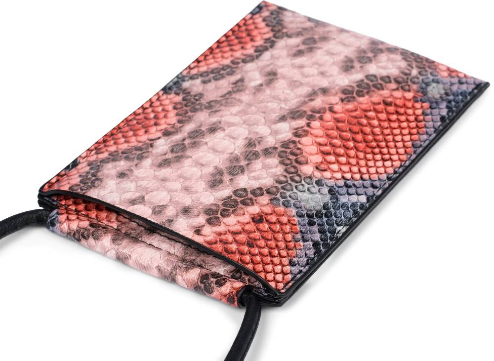 Stylebreaker Handy Umhängetasche Schlangen Optik