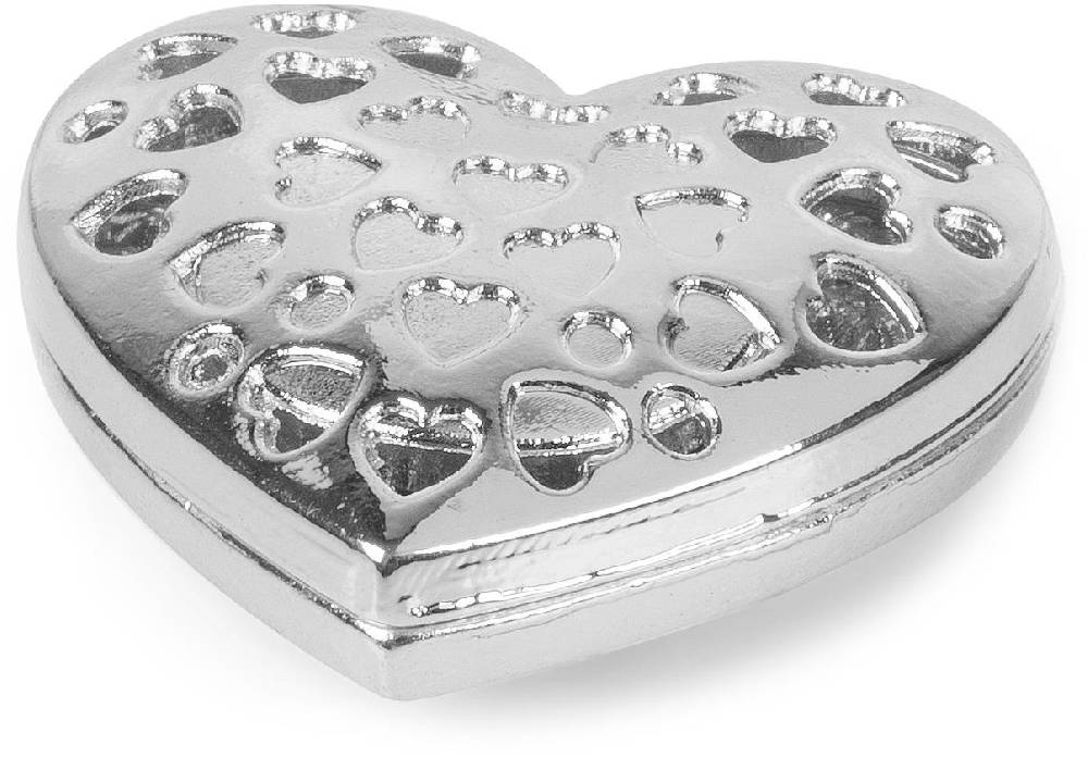 Stylebreaker Herz Magnet Brosche Mit Strass