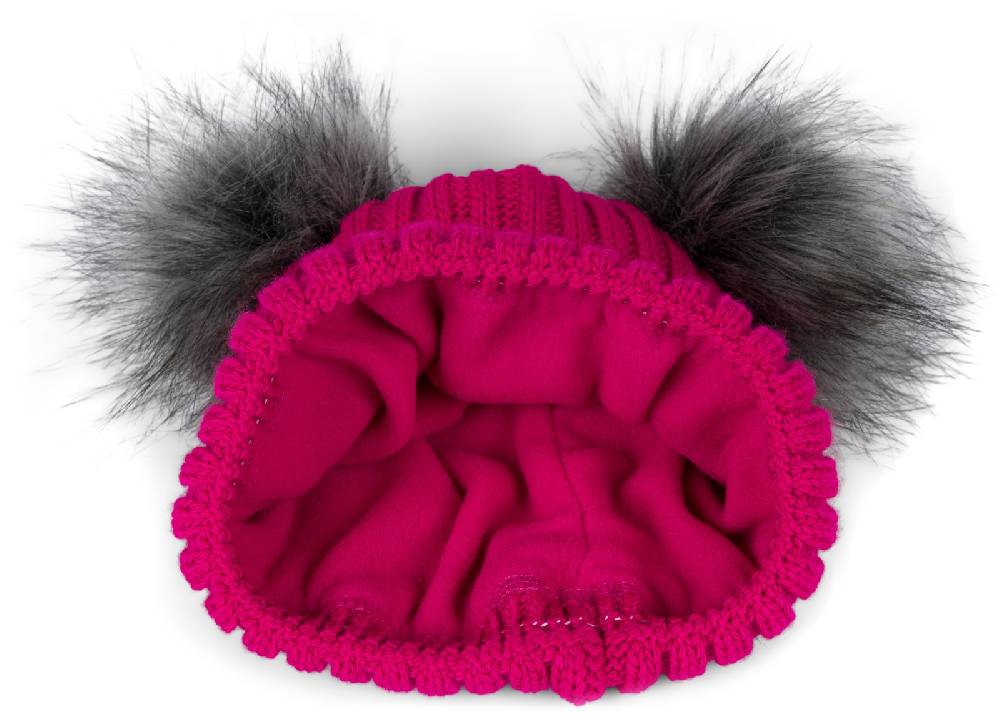 Stylebreaker Kinder Bommelmütze Mit Zwei Bommel