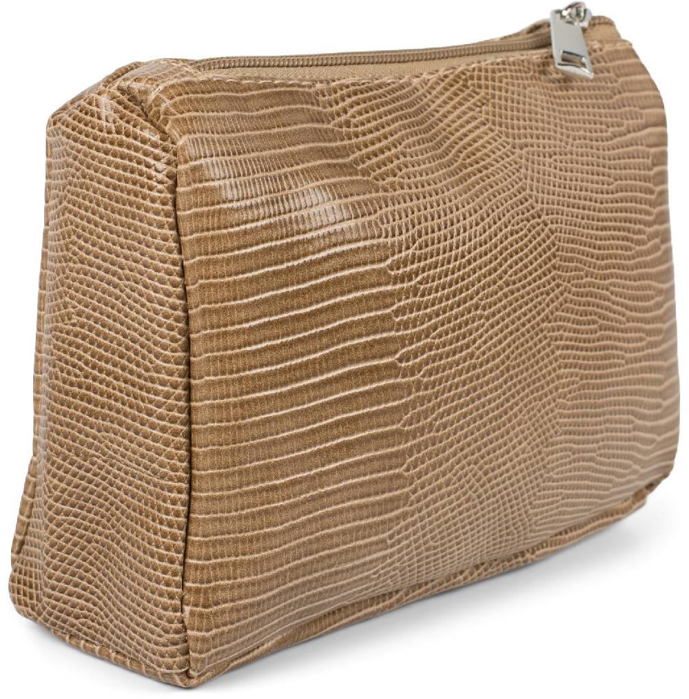 Stylebreaker Krokoleder Optik Kosmetiktasche