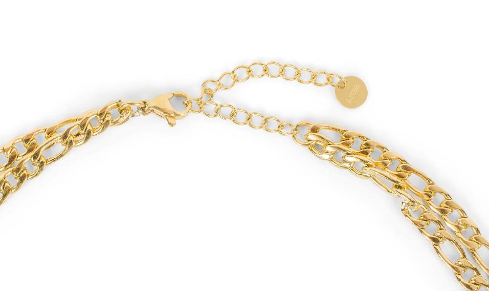 Stylebreaker Layer Figaro Halskette