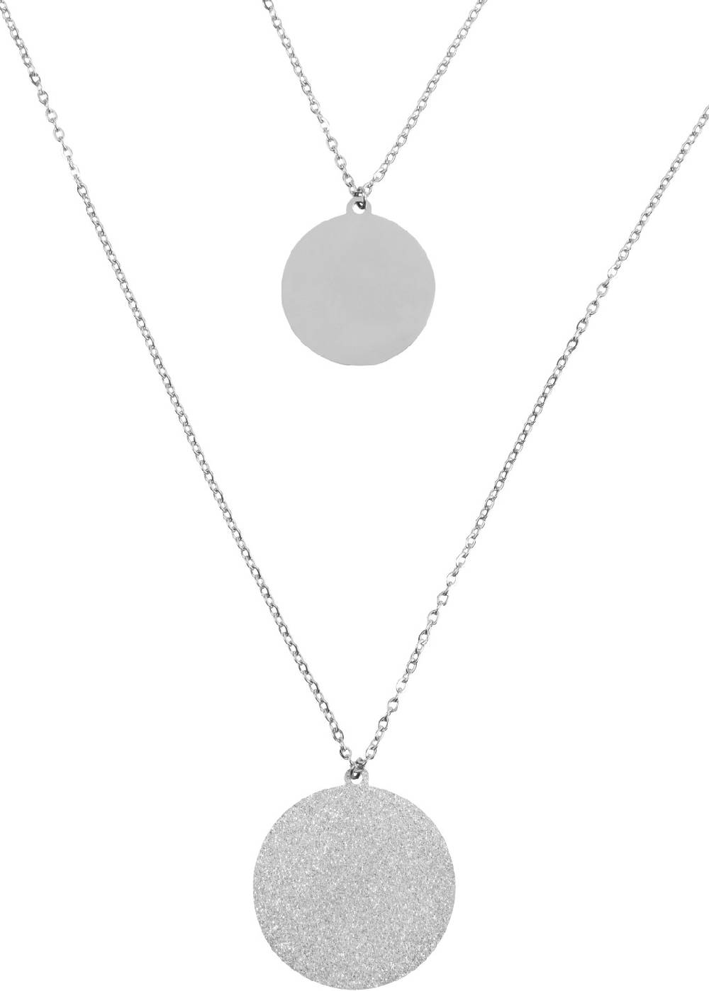 Stylebreaker Layer Halskette mit Medaillons