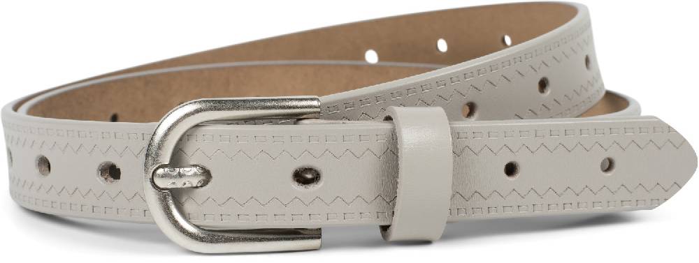 Stylebreaker Leder Gürtel Azteken Muster Geprägt