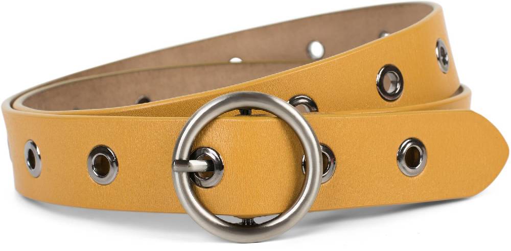 Stylebreaker Leder Gürtel Mit Lochnieten