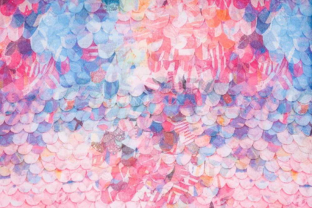 Stylebreaker Leichter Schal Schuppen Muster