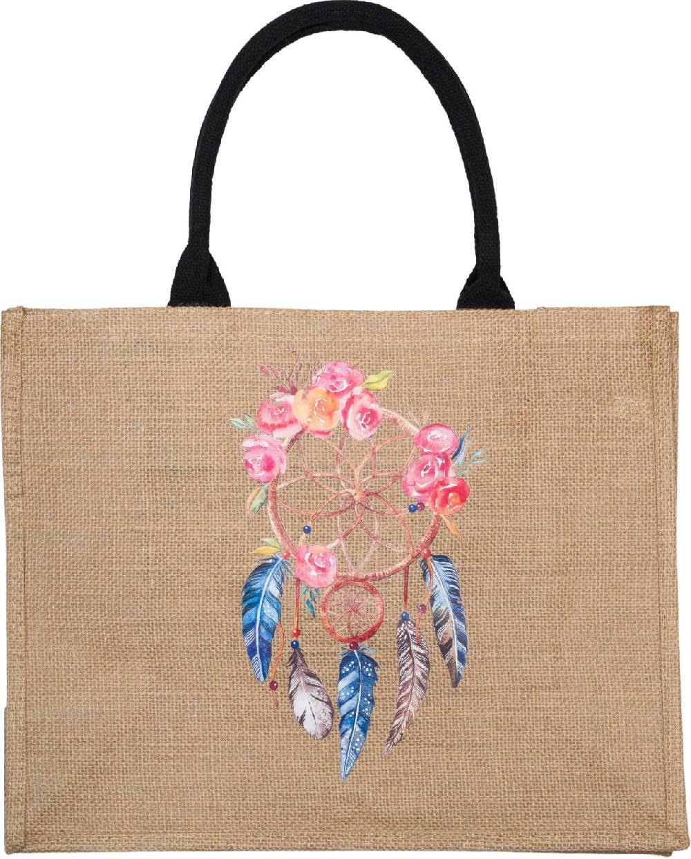 Stylebreaker Leinen Henkeltasche Traumfänger