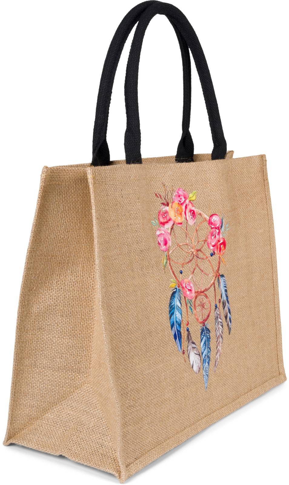 Stylebreaker Leinen Henkeltasche Traumfänger