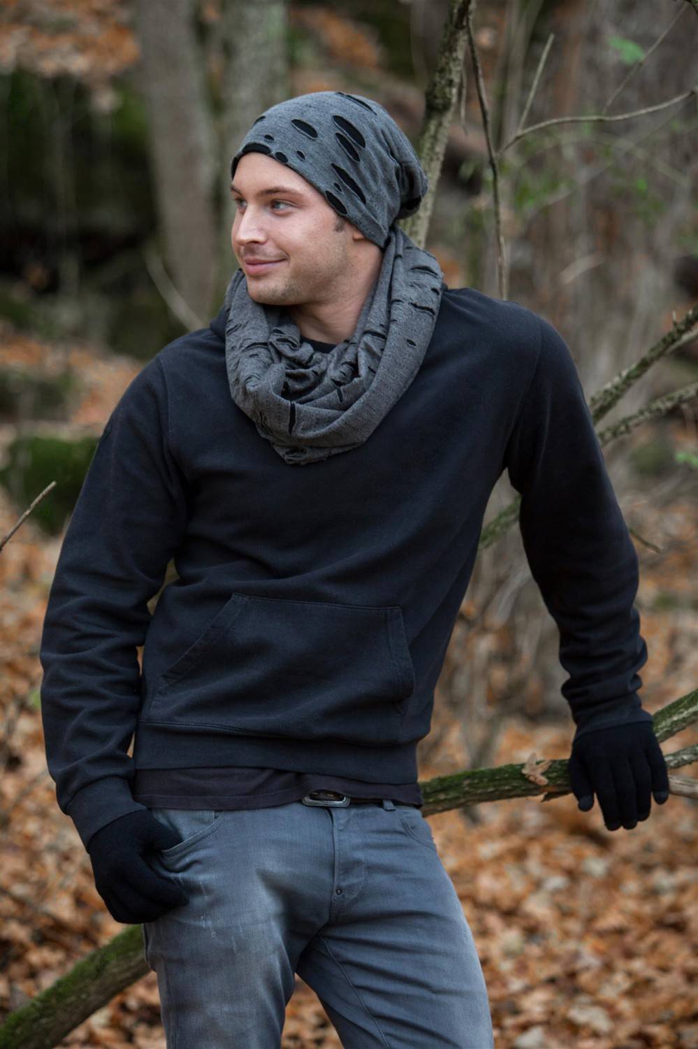 Stylebreaker Loop Im Destroyed Vintage Used Look