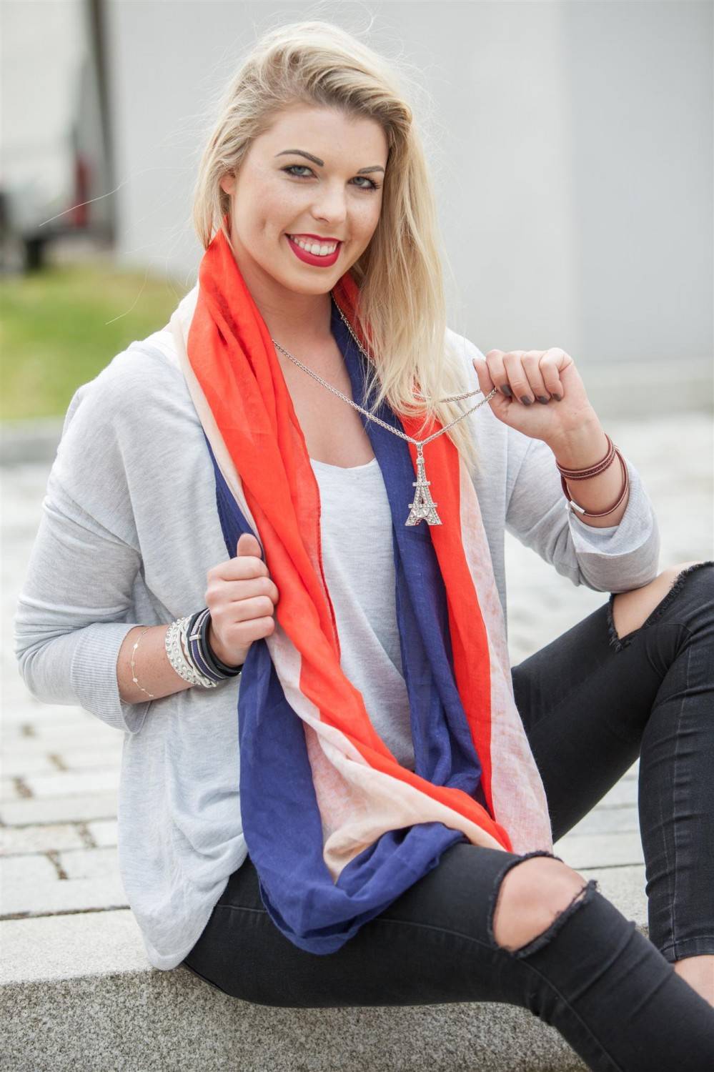 Stylebreaker Loop Im Frankreich Flaggen Design