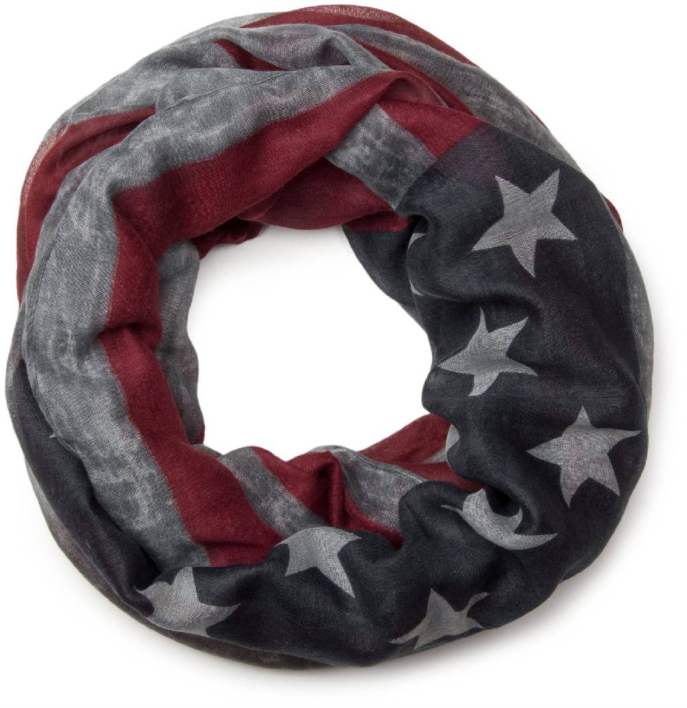 Stylebreaker Loop im Vintage USA Flaggen Design