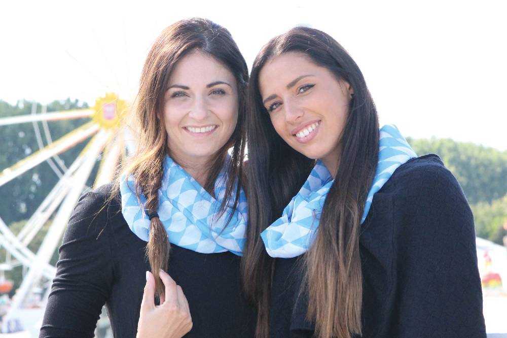 Stylebreaker Loop Mit Blau Weißem Rauten Muster