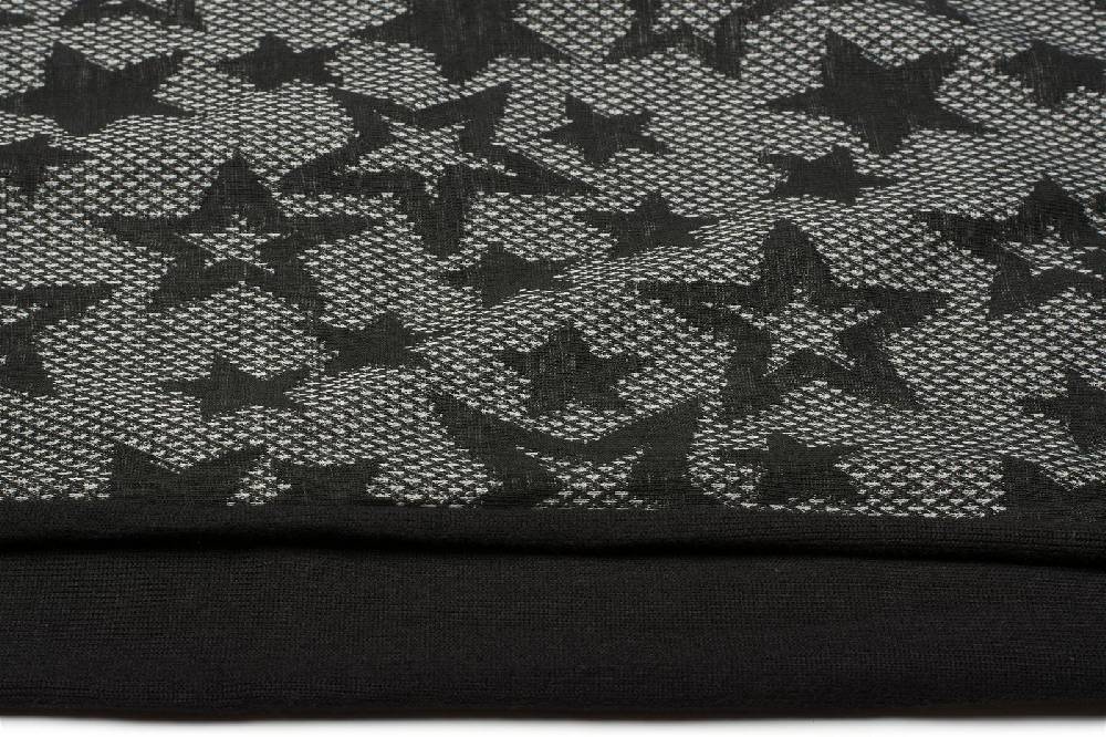 Stylebreaker Loop Mit Stern Print Gemustert