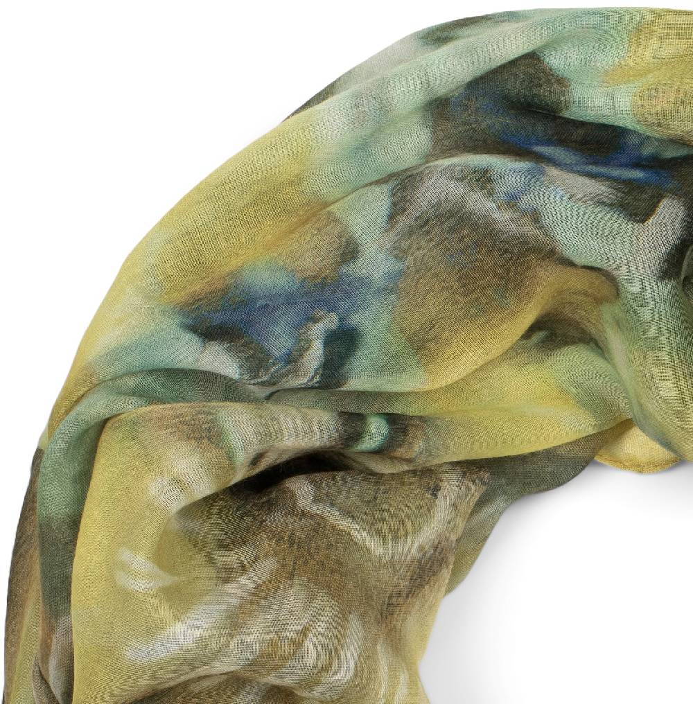 Stylebreaker Loop Schal Aquarell Batik Blüten