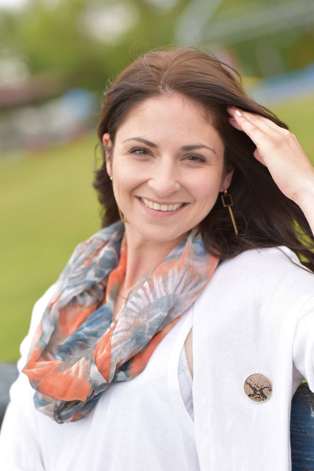 Stylebreaker Loop Schal Aquarell Batik Blüten