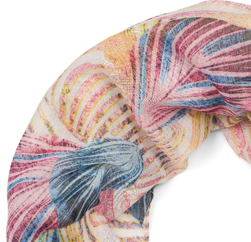 Stylebreaker Loop Schal Buntem Blätter Muster