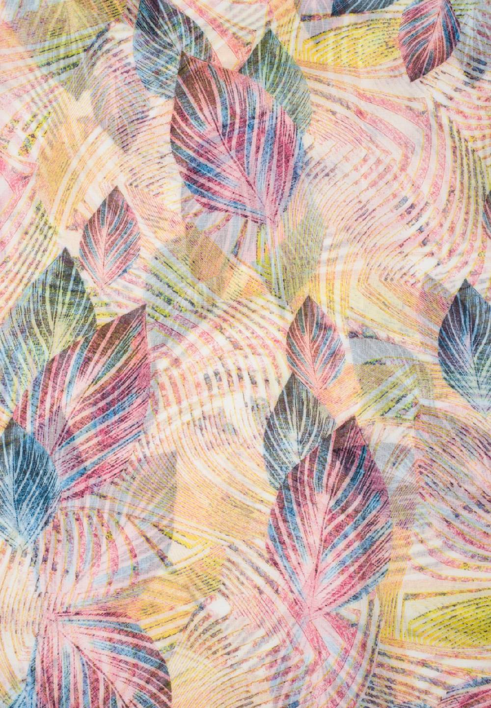 Stylebreaker Loop Schal Buntem Blätter Muster