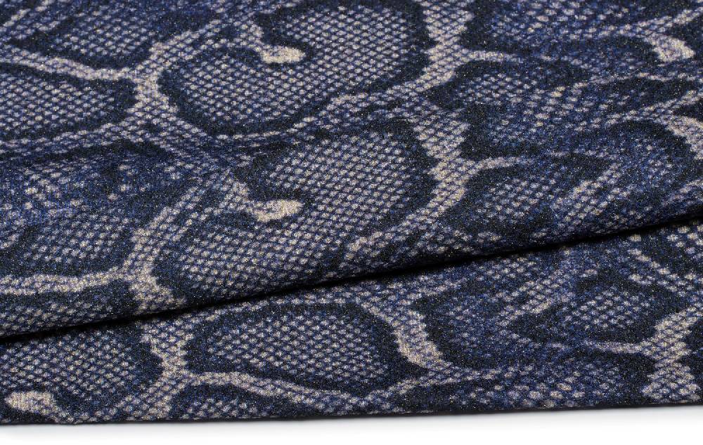 Stylebreaker Loop Schal Glitzer Schlangen Muster