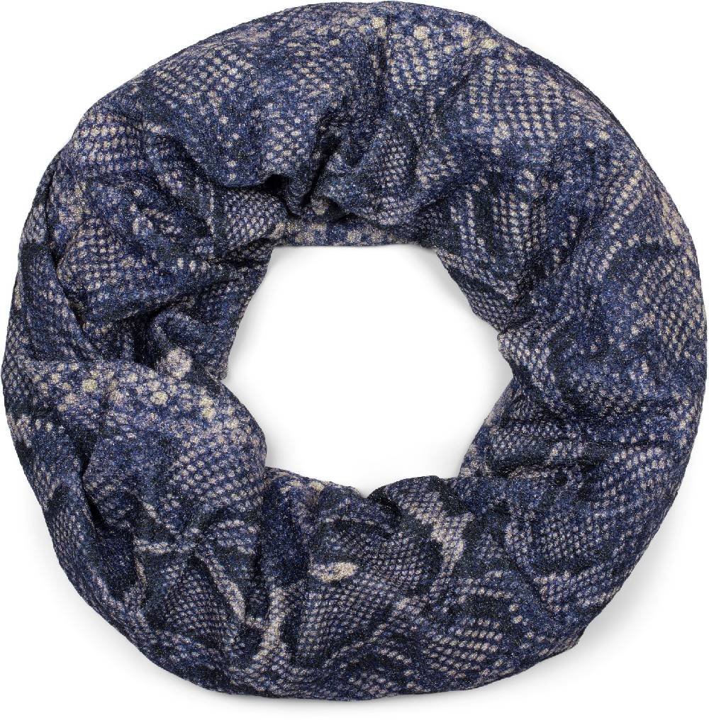 Stylebreaker Loop Schal Glitzer Schlangen Muster