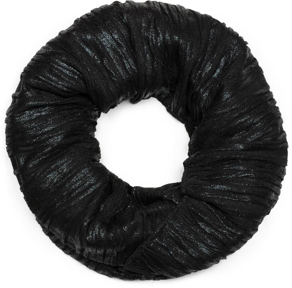 Stylebreaker Loop Schal mit Falten und Glitzer