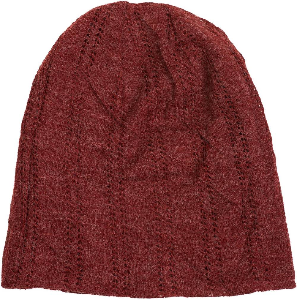 Stylebreaker Loop Und Beanie Set Lochstrick Muster