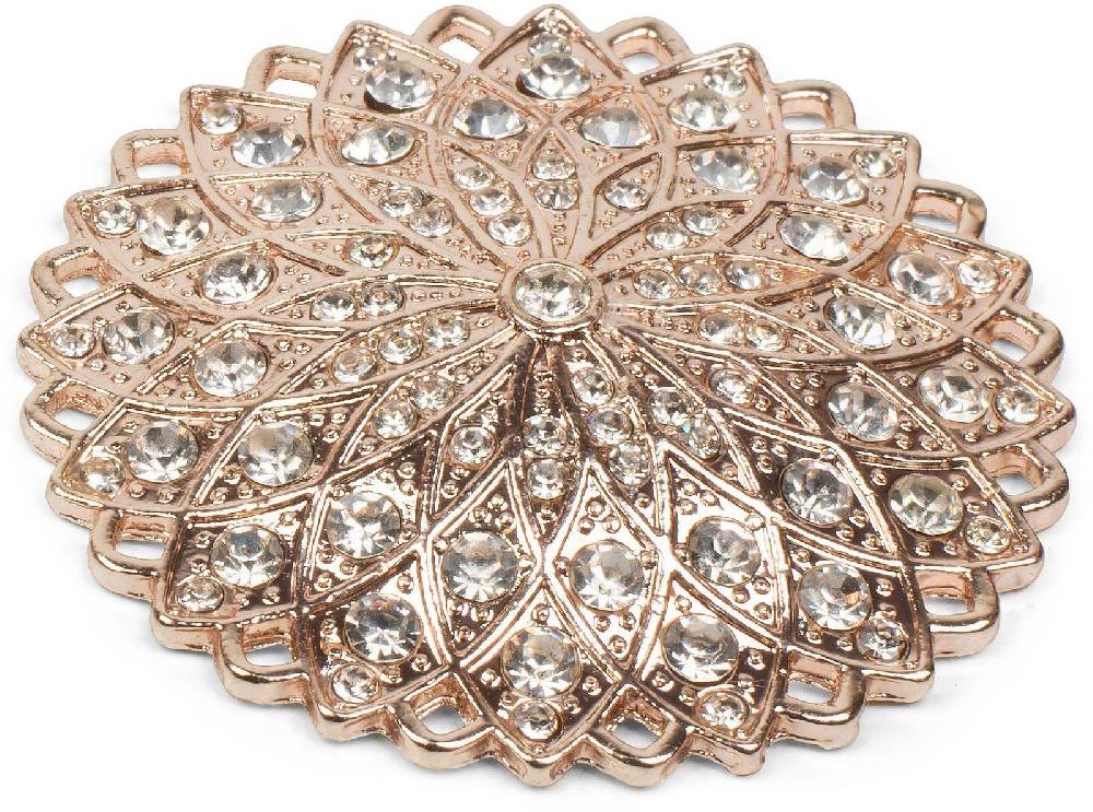 Stylebreaker Magnet Brosche Mit Strass