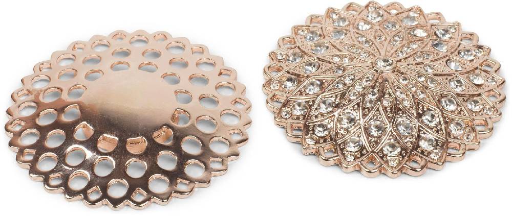 Stylebreaker Magnet Brosche Mit Strass