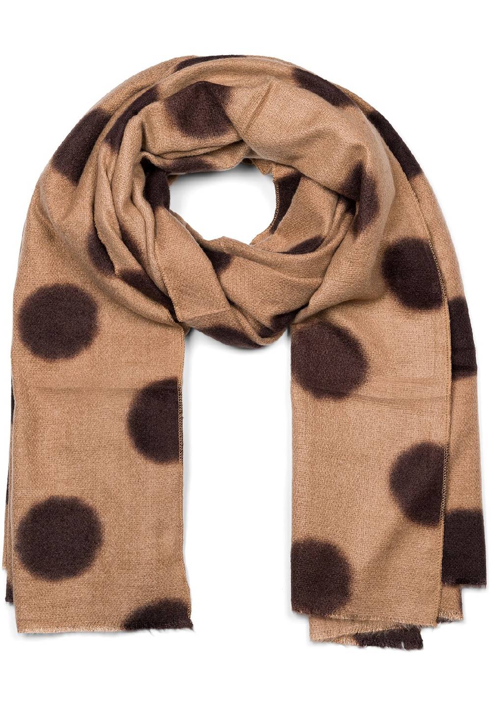Stylebreaker Maxi Schal mit Punkte Muster