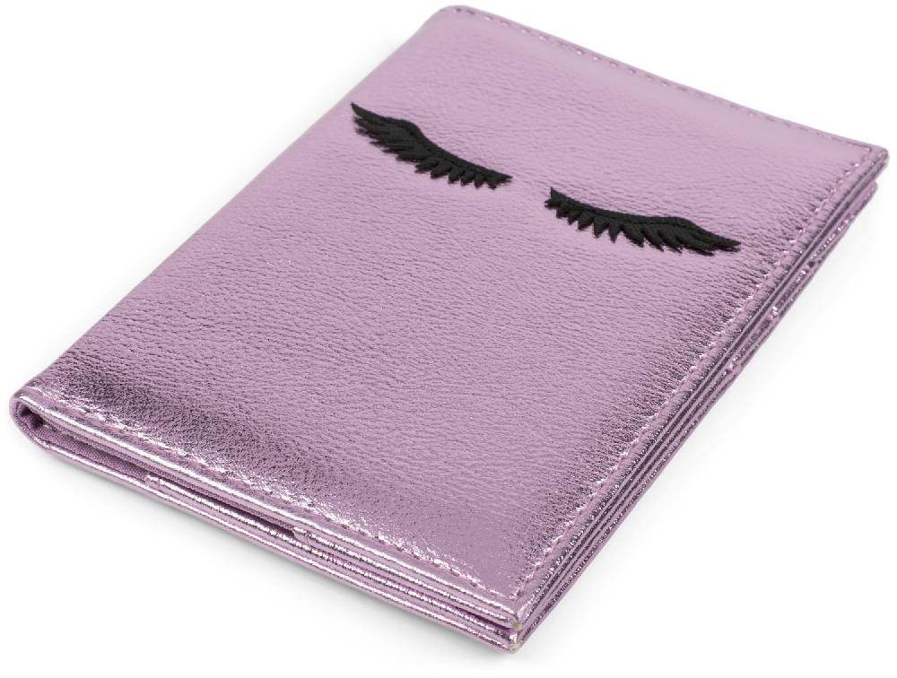 Stylebreaker Metallic Reisepasshülle Lashes