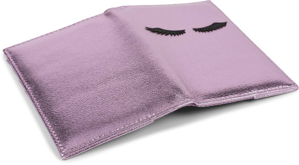 Stylebreaker Metallic Reisepasshülle Lashes