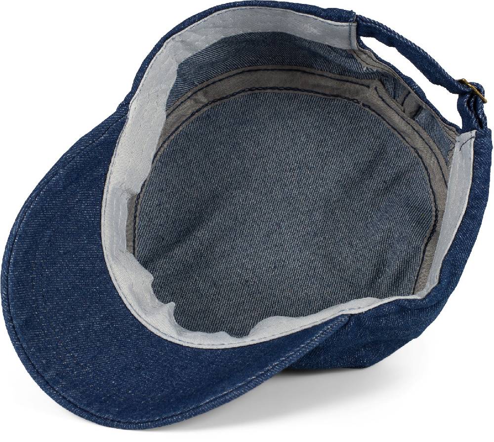 Stylebreaker Military Cap Denim