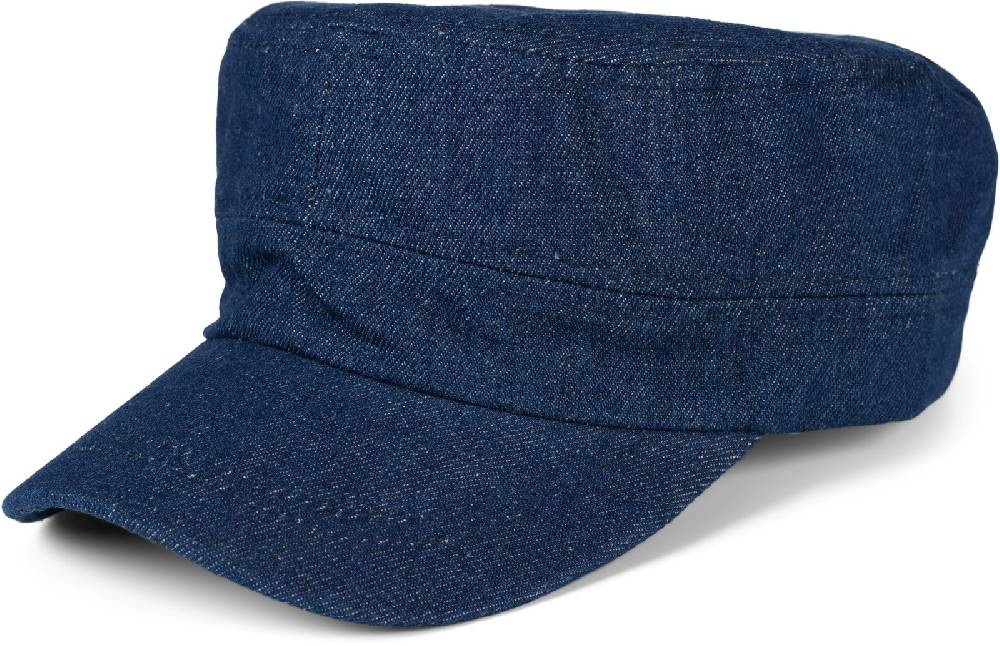 Stylebreaker Military Cap Denim
