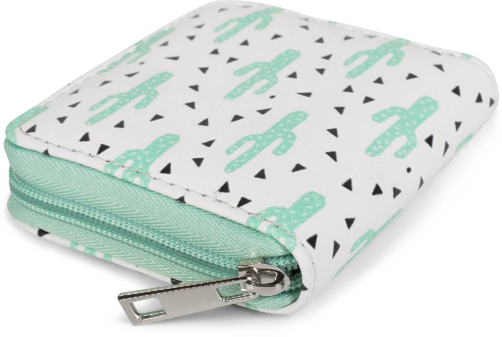 Stylebreaker Mini Geldbörse Mit Kaktus Muster