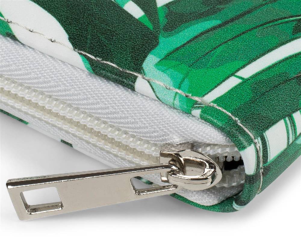 Stylebreaker Mini Geldbörse Mit Palmen Print