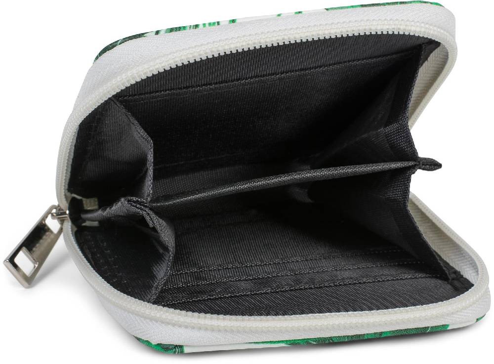 Stylebreaker Mini Geldbörse Mit Palmen Print