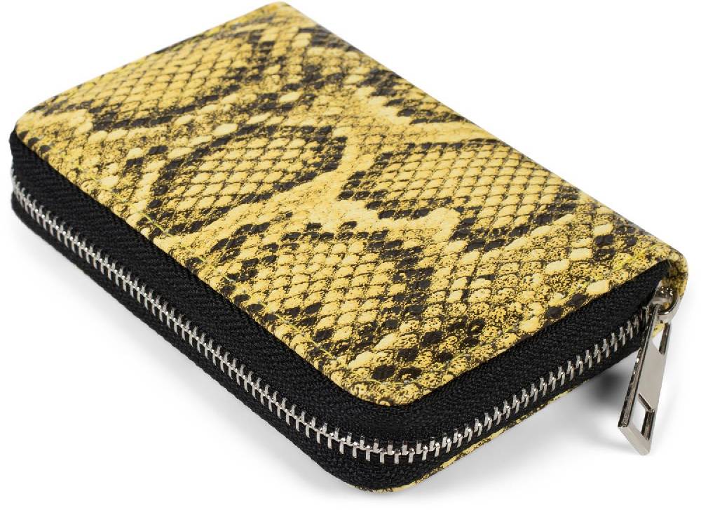Stylebreaker Mini Geldbörse Mit Schlangen Muster