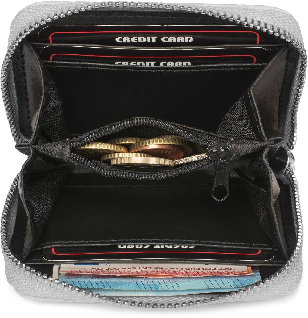 Stylebreaker Mini Geldbörse Mit Schlangen Muster