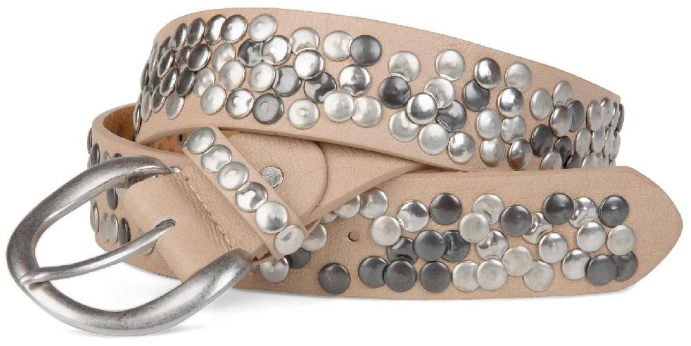 Stylebreaker Nietengürtel im Vintage Style