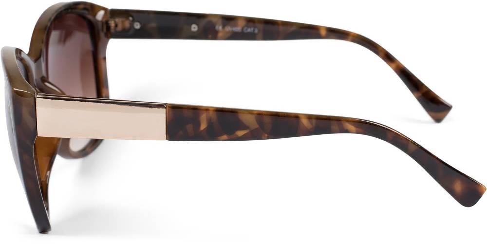 Stylebreaker Oversize Sonnenbrille Metall Detail