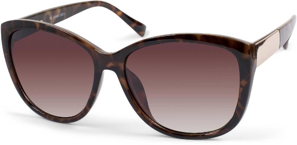 Stylebreaker Oversize Sonnenbrille Metall Detail