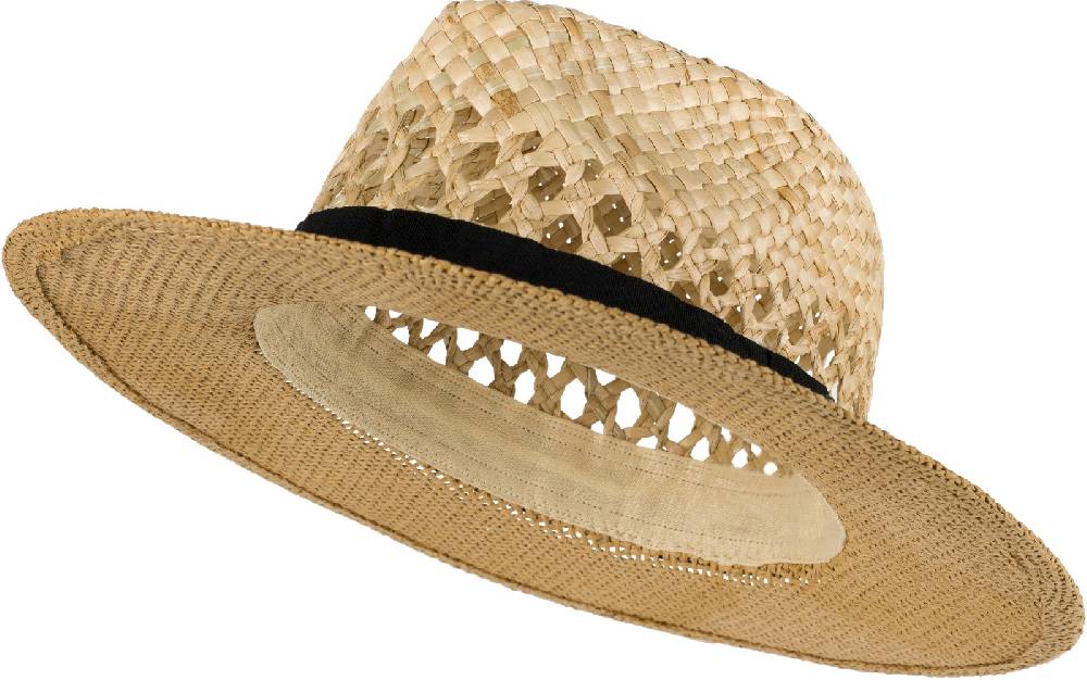 Stylebreaker Panama Strohhut Mit Stoff Zierband