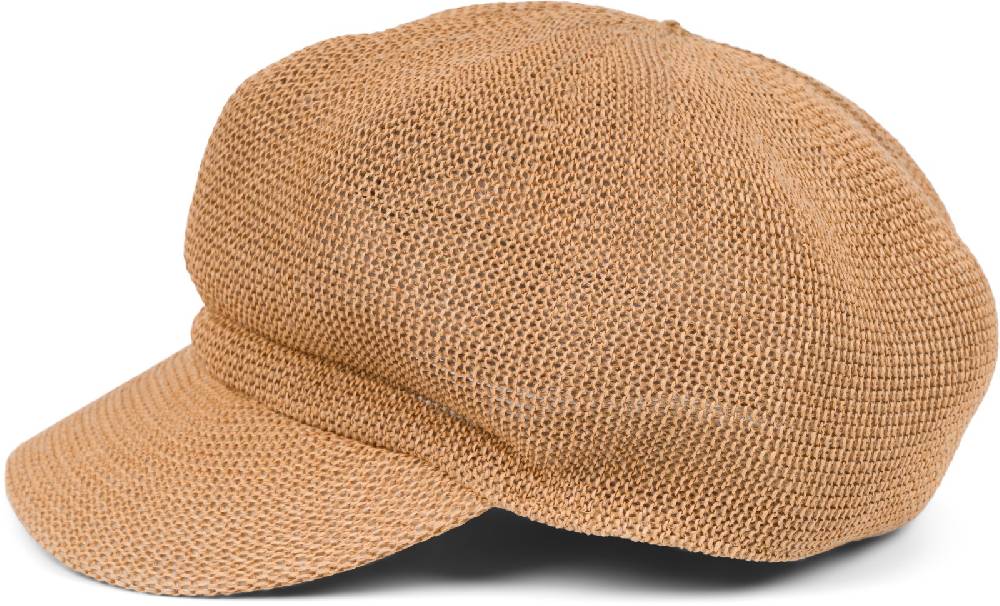 Stylebreaker Papierstroh Ballonmütze Einfarbig