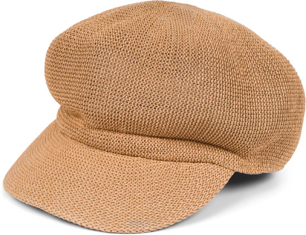 Stylebreaker Papierstroh Ballonmütze Einfarbig