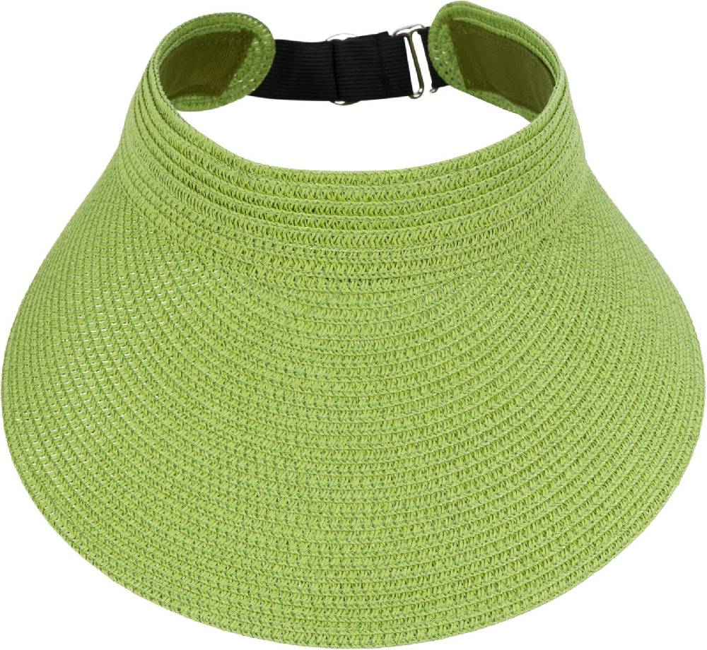 Stylebreaker Papierstroh Visor Cap Einfarbig