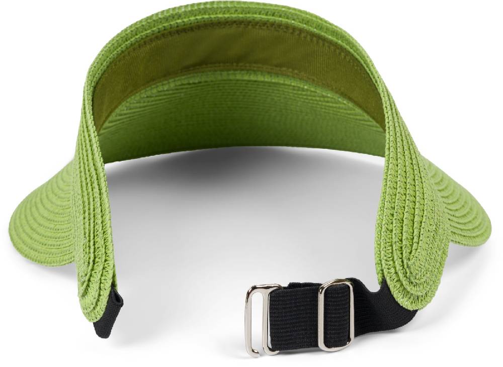 Stylebreaker Papierstroh Visor Cap Einfarbig