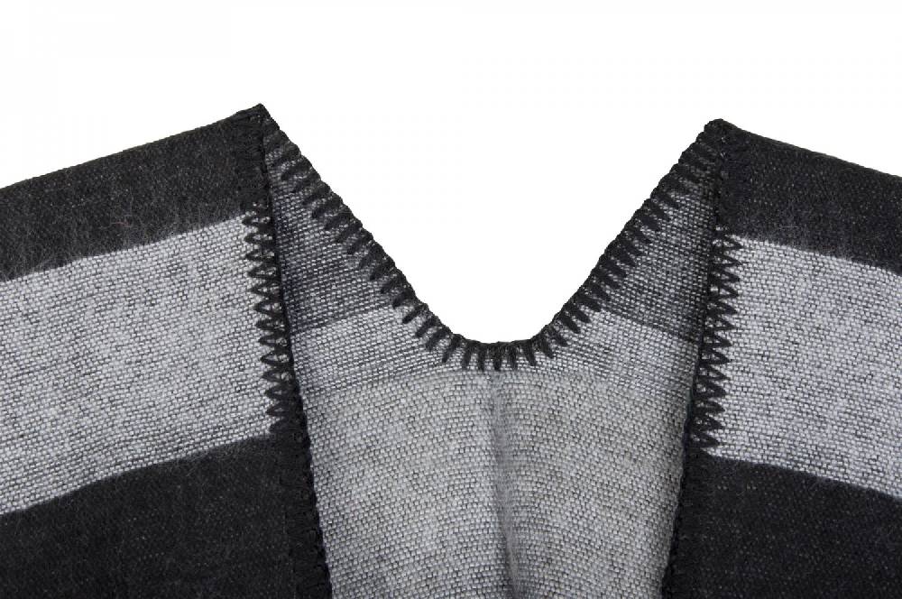 Stylebreaker Poncho Cape Mit Streifen Muster