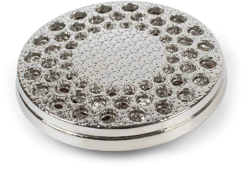 Stylebreaker Runde Magnet Brosche Mit Strass