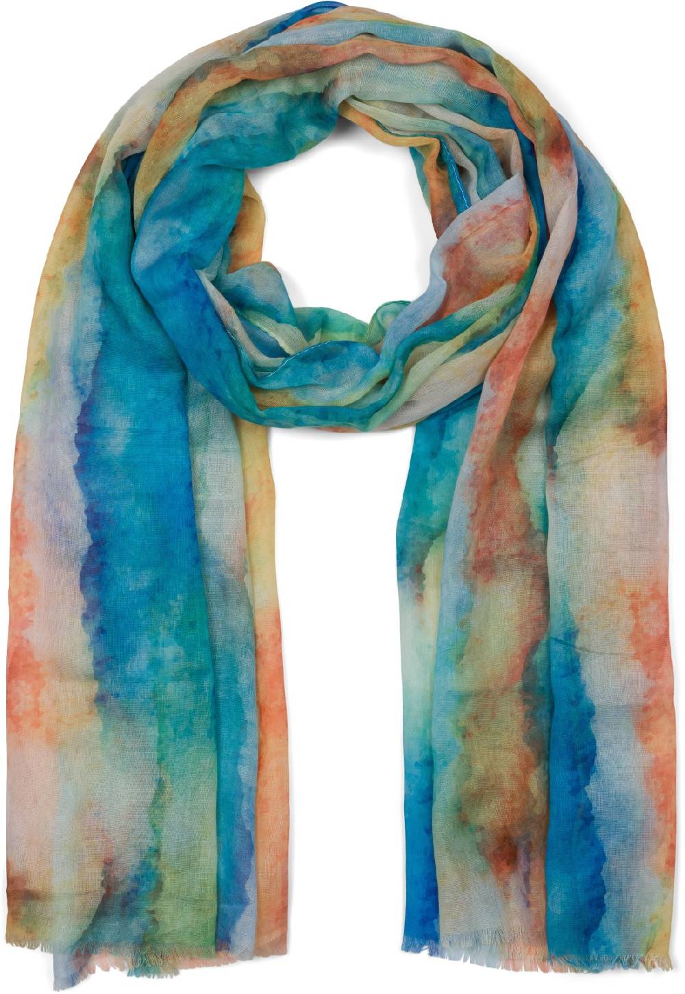 Stylebreaker Schal Aquarell Farbverlauf