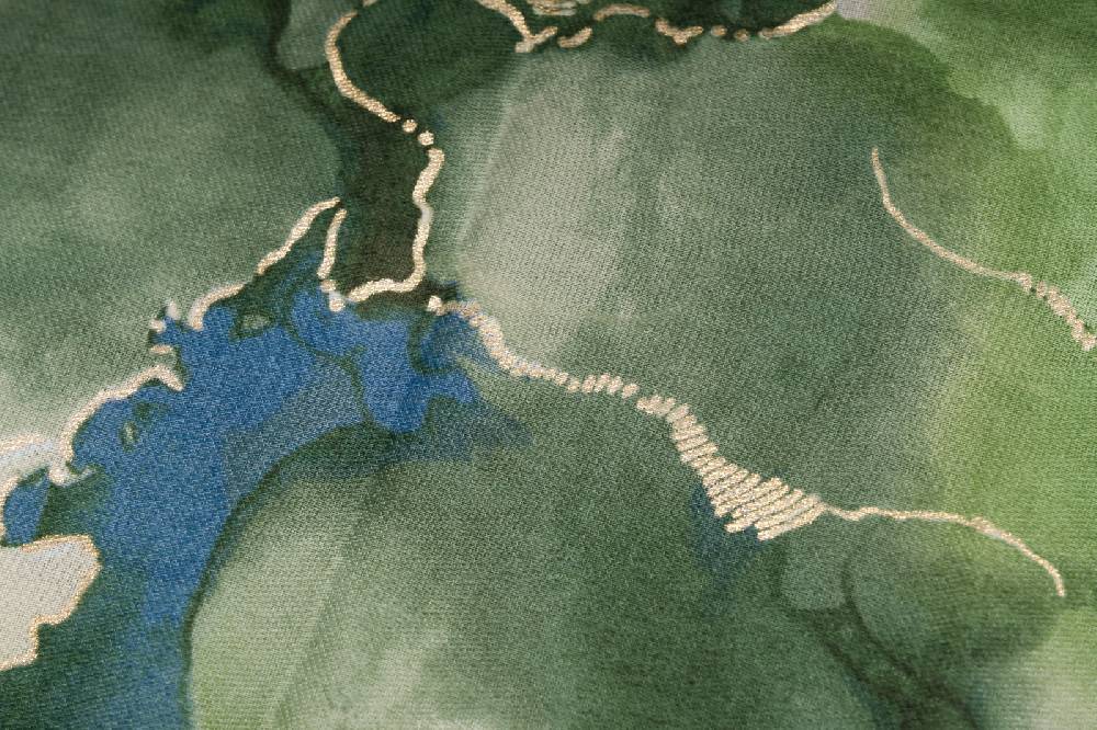 Stylebreaker Schal Marmor Muster Metallic Details