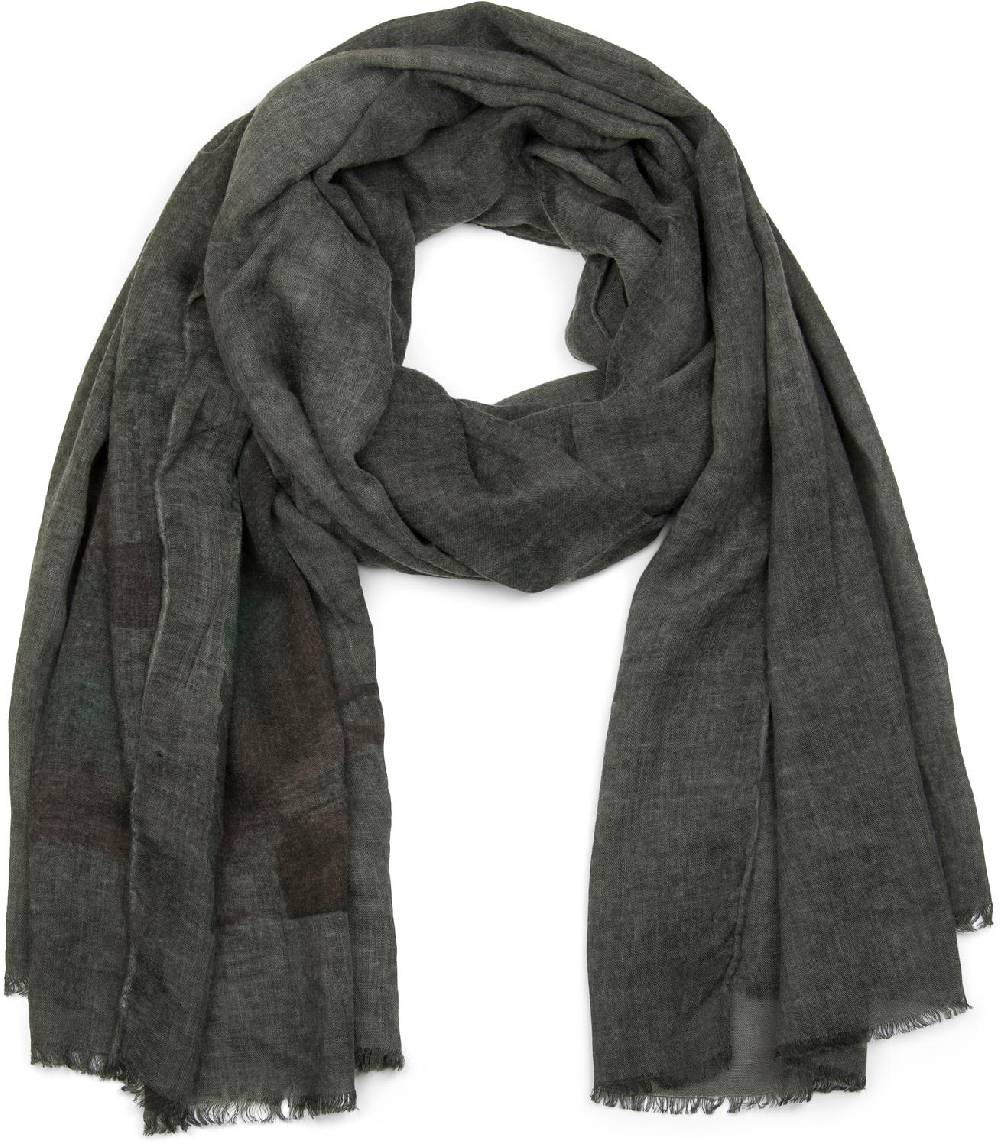 Stylebreaker Schal mit Boho Federprint