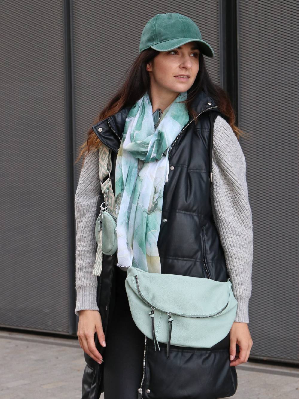 Stylebreaker Schal Mit Marmor Muster